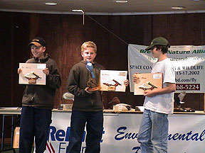 The winning yough birding team