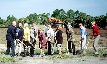 Groundbreakinf for Hampton Inn in Titusville