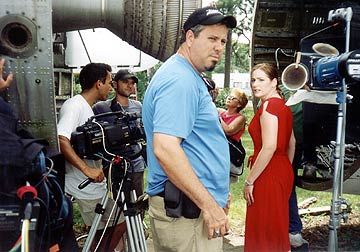 Film crew at Titusville's Titan Rocket