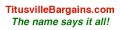 Introducing Titusville Bargains