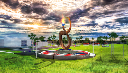 Eternal Flame planned at the American Hall of Fame & Museum