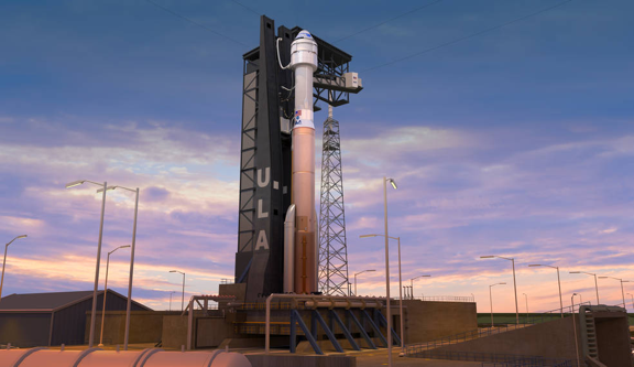 Boeing's CST-100 Starliner spacecraft atop a United Launch Alliance Atlas V rocket