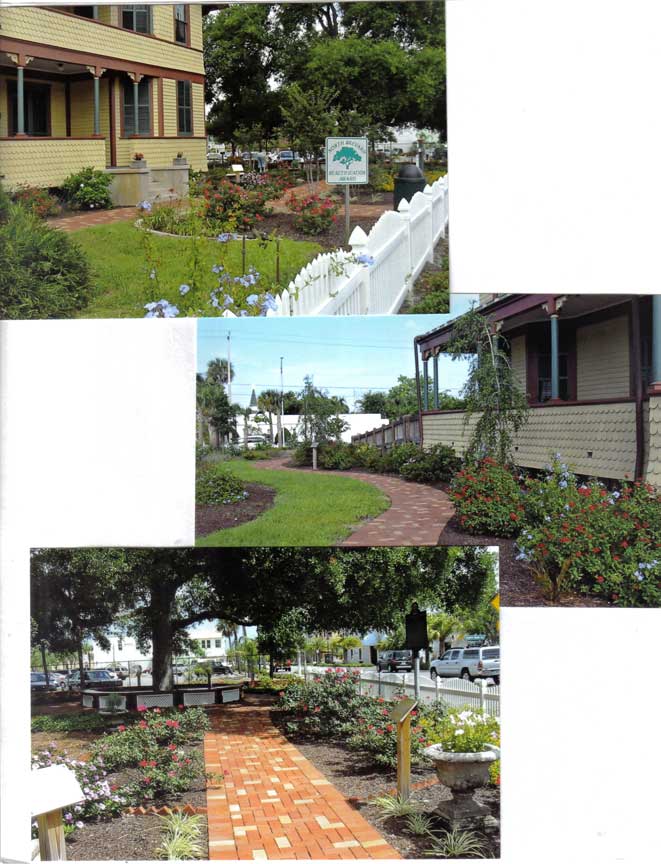 Titusville's historic Pritchard House.Family Gardens #1