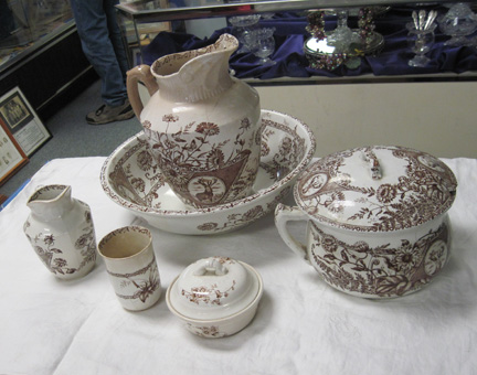 China set found in each room.