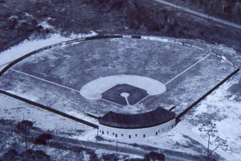 Titusville's Draa Park in the 1970's baseball configuration.