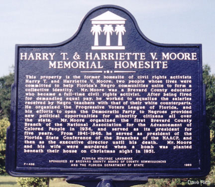 Harry T. Moore Homesite Marker