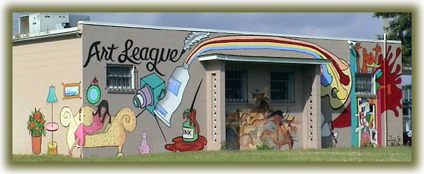 Main building of the Titusville Art League