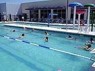 Titusville YMCA swimming pool.