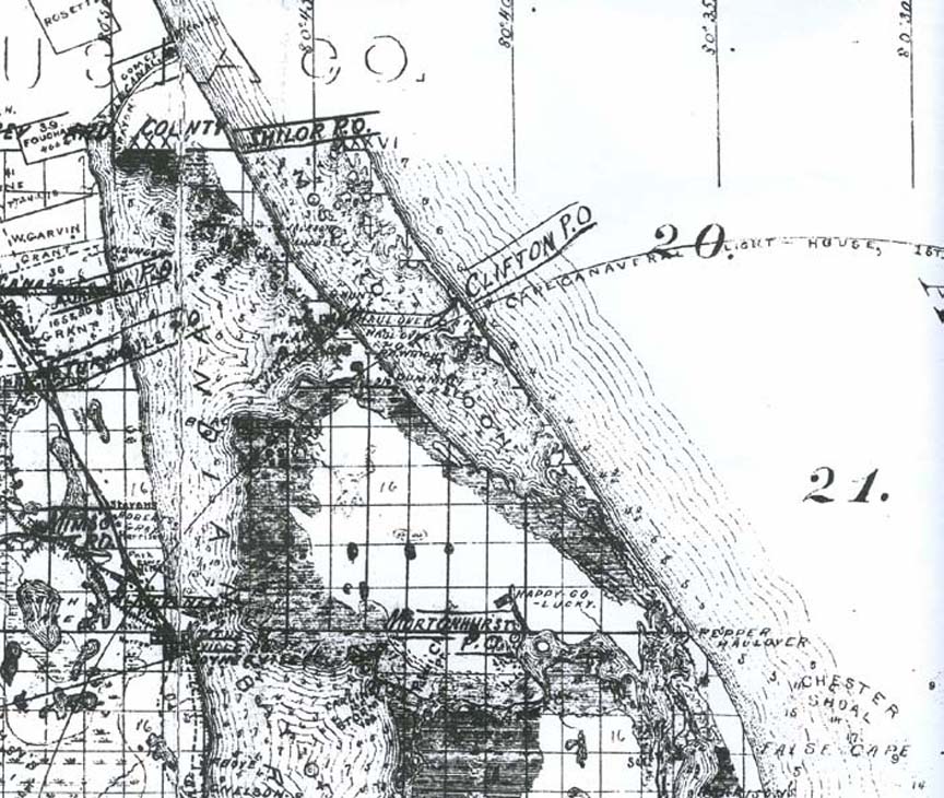1885 map of Brevard C#0001