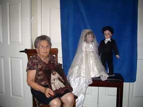 Holy Spirit bridal dolls