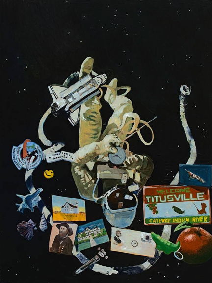Space & Time capsule mural