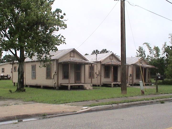 Gibson Houses on original site.