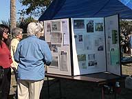 Informational display of the Pritchard House
