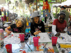 Concentrating on art Concentrating on art