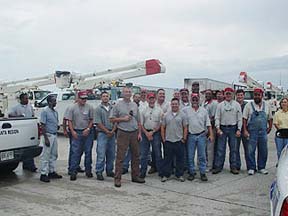 Hurricane Charley - Crew from Atlanta