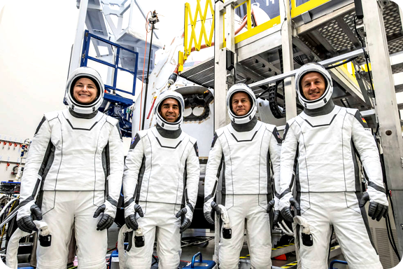 SpaceX NASA Crew 3 astronauts