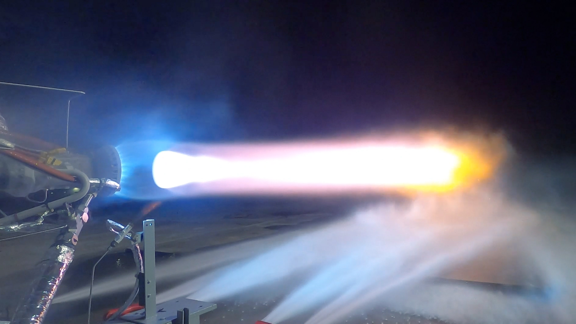 BE-7 Engine Test