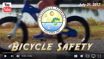 A Public Service Announcement about bike safety.