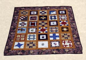 Click for pictures of all the quilts.