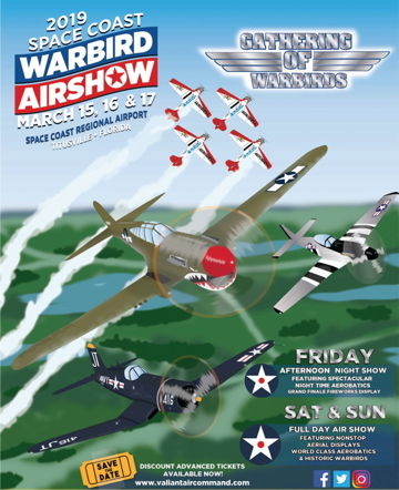 2019 Valiant Air Command Warbird AirShow