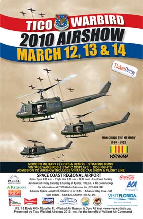 2010 VAC Warbird AirShow poster
