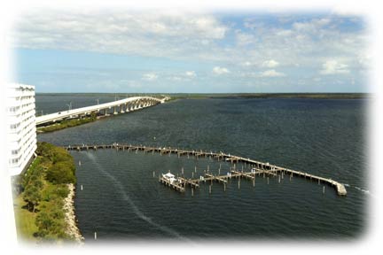The new bridge to the refuge, seashore & KSC.