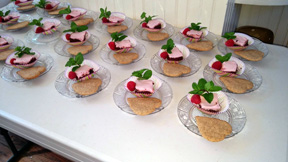 Food served at the Valentines Day Tea - 2 Food served at the Valentines Day Tea - 2