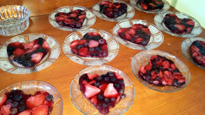 Food served at the Valentines Day Tea - 3 Food served at the Valentines Day Tea - 3