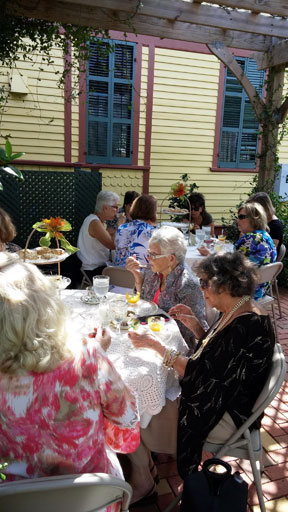 Guests at the Homespun Tea - 2