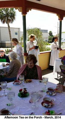 Afternoon Tea on the Porch