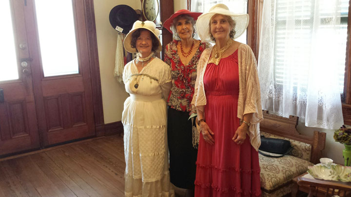 Ladies at Mary Pritchard Schuster's Tea, April 8, 2017