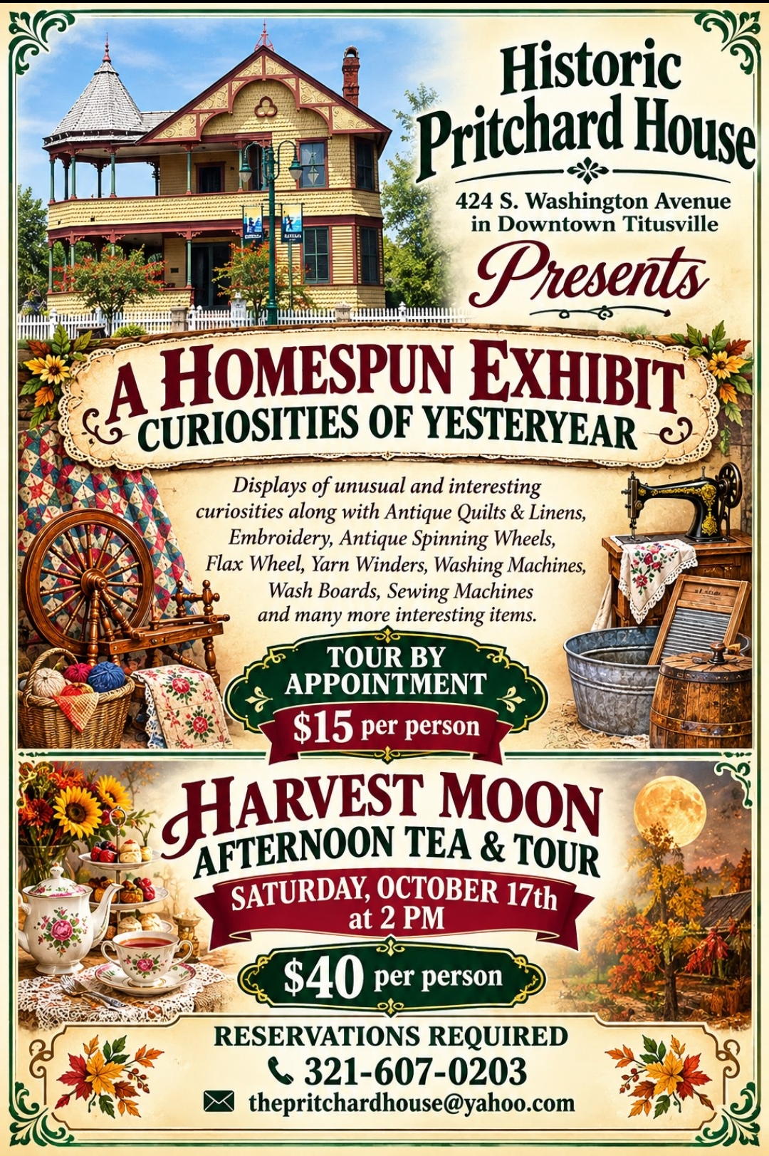 A homespun exhibit