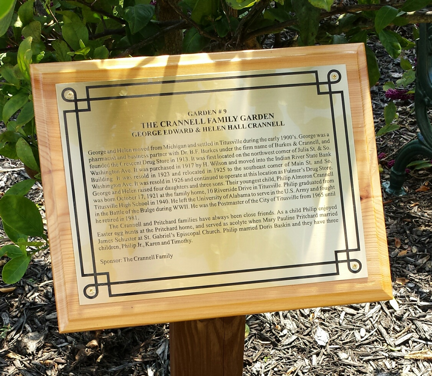 The Crannell Family garden