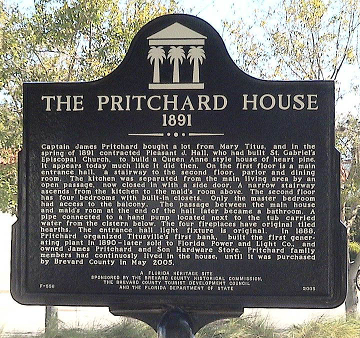 A Florida Heritage Site - Roadside Marker