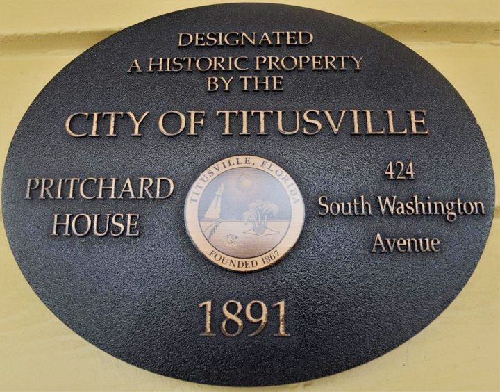City of Titusville Historic Property Designation