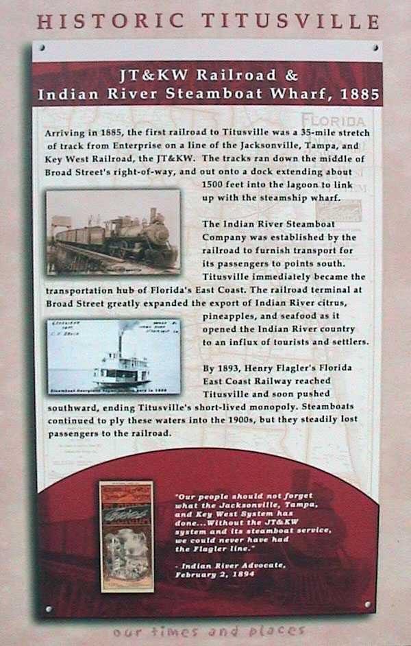 Early Titusville Railroads