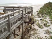 Boardwalk #8 after hurricane Jeanne.