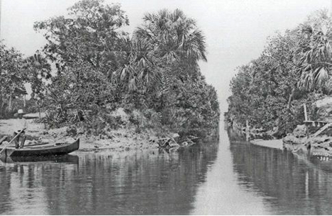 The first Haulover Canal