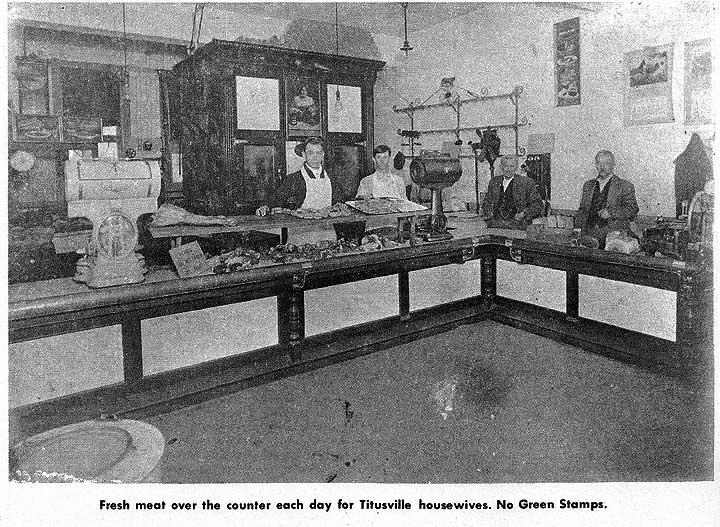 Meat market.