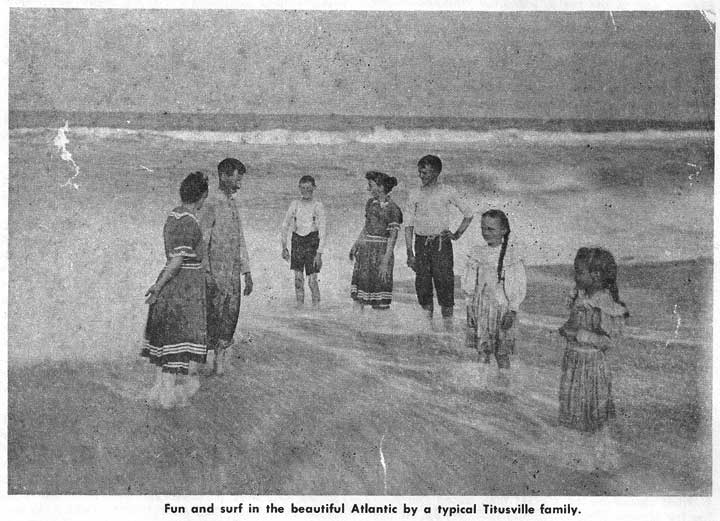 Fun in the surf.