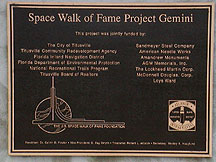 Gemeni Project dedication plaque