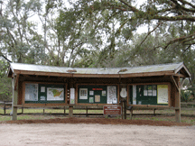 Tosohatchee kiosk.