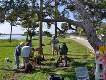 Crew excavating units