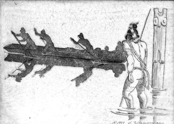 Dugout Canoe by Vera Zimmerman Dugout Canoe by Vera Zimmerman