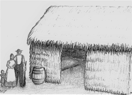 Long House of an Ais Chief