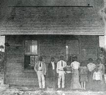 Clifton Colored School, Circa 1891. Click for an enlargement