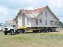 Start of move to permanent location