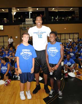 Dwight Howard Basketball Camp winners Dwight Howard Basketball Camp winners