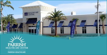 Click to enlarge. The Parrish Healthcare Center at Port Canaveral. The Parrish Healthcare Center at Port Canaveral.