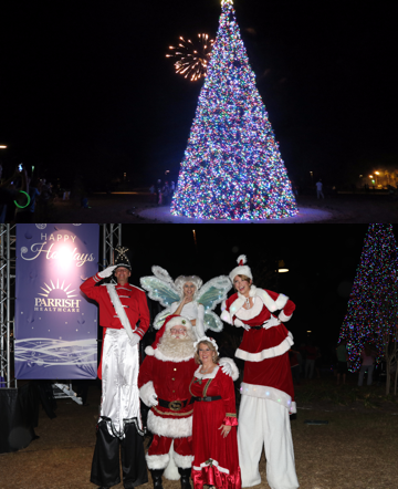 Parrish Medical Center's Gift of Light Christmas Celebration